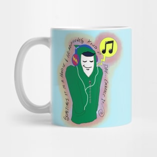 Hoodie & Headphones Mug